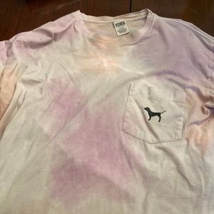 Victoria’s Secret pink tie dye long sleeve medium